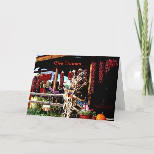 感謝を与えて下さい サンキューカード (正面)