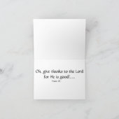 感謝を与えて下さい サンキューカード (内部)