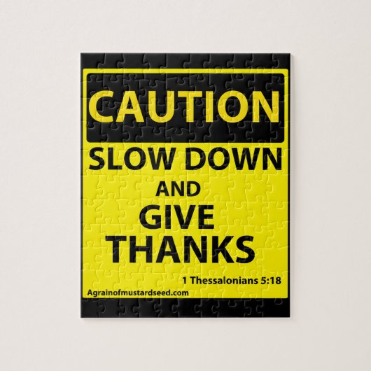 感謝を与えて下さい ジグソーパズル (縦)