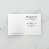 感謝を伝えるために サンキューカード (内部)