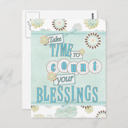 感謝を伝えるポストカード ポストカード (正面/裏面)