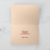 感謝を伝える方法は、七面鳥の絵のグリーティングカードだけじゃない サンキューカード (内部)