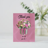 感謝を伝える管理専門職の日 ポストカード (スタンド正面)