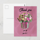 感謝を伝える管理専門職の日 ポストカード (正面/裏面)