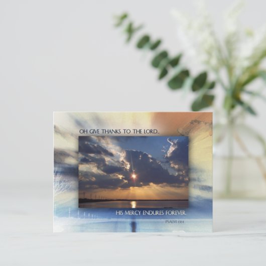 感謝を捧げよ ポストカード (スタンド正面)