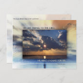 感謝を捧げよ ポストカード (正面/裏面)