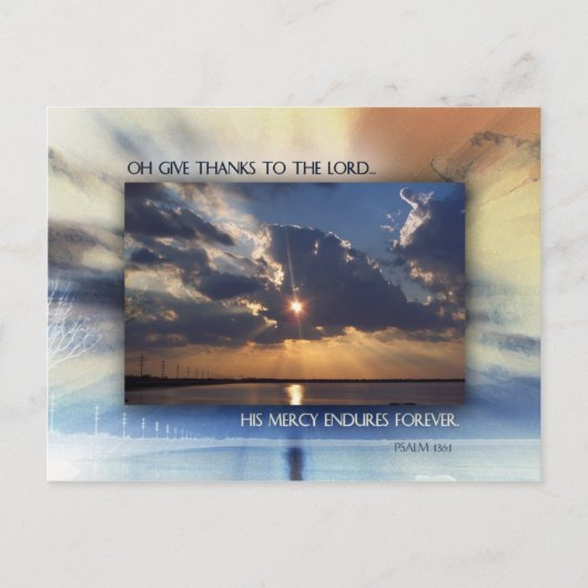 感謝を捧げよ ポストカード (正面)