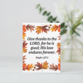 感謝を捧げるポストカード ポストカード (スタンド正面)