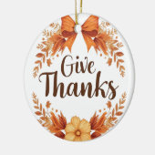 感謝を捧げる セラミックオーナメント (左)