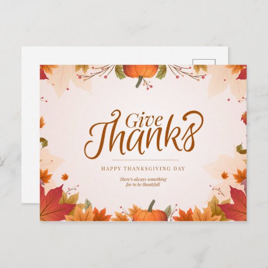 感謝を捧げる ポストカード (正面/裏面)