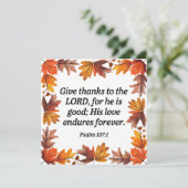 感謝を捧げる 招待状 (スタンド正面)