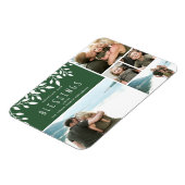 感謝を数える ホリデー写真 マグネット (左側)