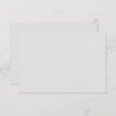 感謝を込めたオリジナルデザイン サンキューカード (正面/裏面)