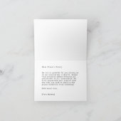 感謝を込めた白黒のカード 招待状 (内部)