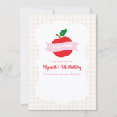 感謝を込めて バケツいっぱいの女の子の誕生日 サンキューカード (正面)