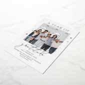 感謝エレガントの台本フォトビ企業のジネス 箔シーズンカード (回転した状態)