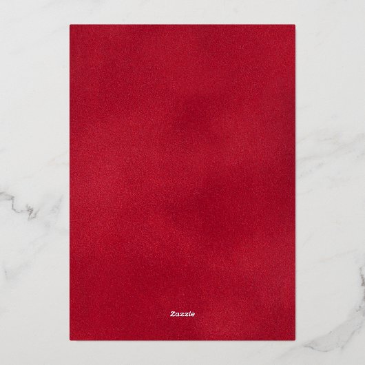 感謝エレガントの台本フォトビ企業のジネス 箔シーズンカード (裏面)