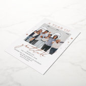 感謝エレガントの台本フォトビ企業のジネス 箔シーズンカード (回転した状態)