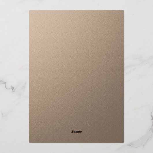 感謝エレガントの台本フォトビ企業のジネス 箔シーズンカード (裏面)