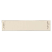 感謝エレガントの気持ちを持つ ショートテーブルランナー (横)