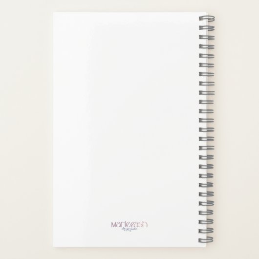 感謝エレガントジャーナルフローラブーケデザインII ノートブック (裏面)