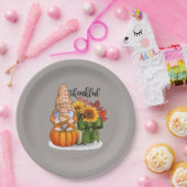 感謝カッコいい感謝祭格言 ペーパープレート (パーティー)