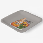 感謝カッコいい感謝祭格言 ペーパープレート (傾斜あり)