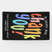 感謝カラフルする 横断幕 (横)