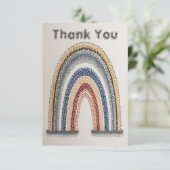 感謝カラフル感謝Art Rainbow サンキューカード (スタンド正面)