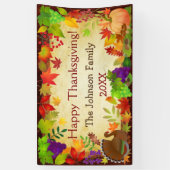 感謝カラフル祭の収穫 横断幕 (縦)