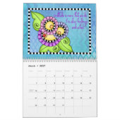 感謝カレンダー カレンダー (3月 2027)