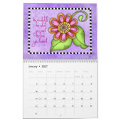 感謝カレンダー カレンダー (1月 2027)