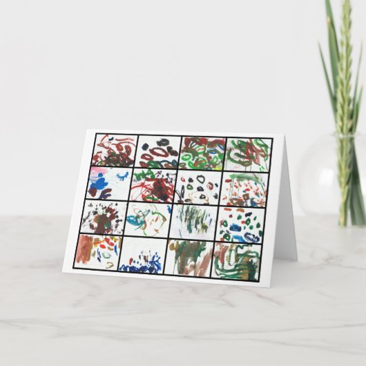 感謝カードを与えること サンキューカード (正面)