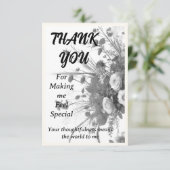 感謝カード (スタンド正面)