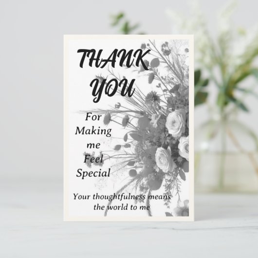 感謝カード (スタンド正面)