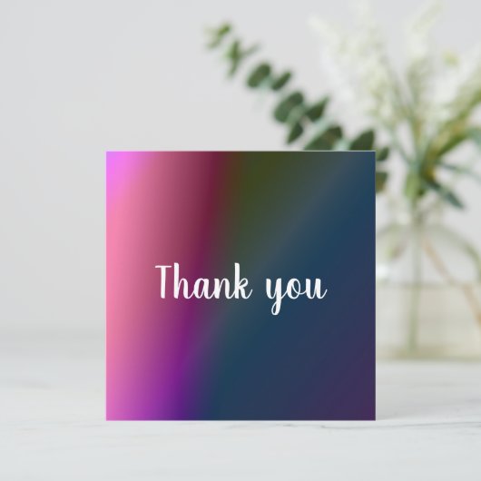 感謝カード (スタンド正面)