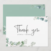 感謝カード (正面/裏面)