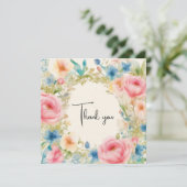 感謝カード (スタンド正面)