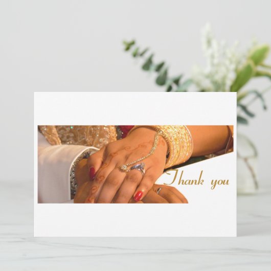 感謝カード (スタンド正面)