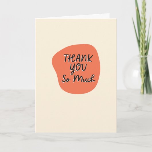 感謝カード (正面)