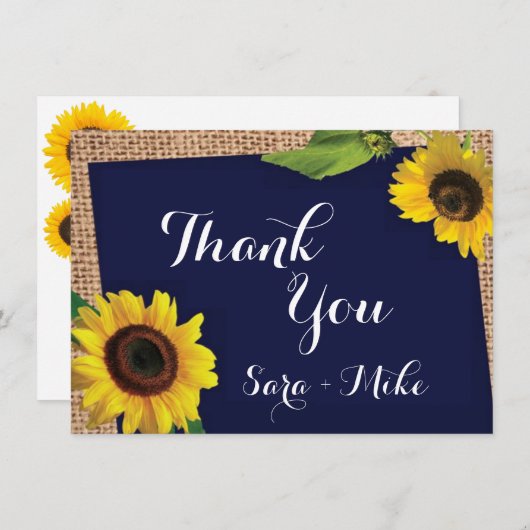 感謝カード (正面/裏面)