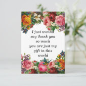 感謝カード (スタンド正面)