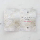 感謝カード- ケルト ゴシック ノット サンキューカード (内部)