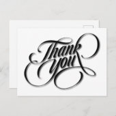 感謝カード ポストカード (正面/裏面)