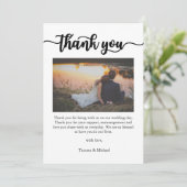 感謝カード, 感謝カードのテンプレート, 感謝カードと写真付き サンキューカード (スタンド正面)