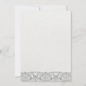 感謝カード, 感謝カードの台本, レース サンキューカード (裏面)