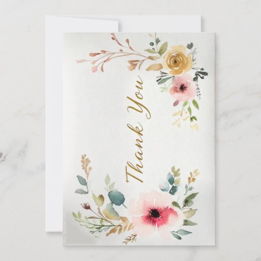 感謝カード 招待状 (正面)