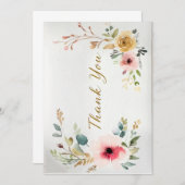 感謝カード 招待状 (正面/裏面)