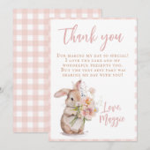 感謝カード 招待状 (正面/裏面)