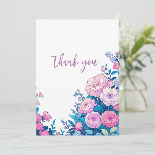 感謝カード 招待状 (スタンド正面)